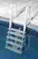 02051489 Conifer Plastic Heavy Duty Pool Ladder Adjustable Height Swimming Kids Adults Children Fun Play