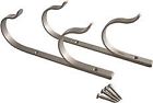 076335570655 National Brand Alternative Aluminum Pole Hangers Pair