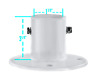 100296a Aluminum Slide Deck Flange Set Of With Concrete 689742750475