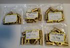 13-16-2pc-loop Lot Of Brass Swimming Pool Safety Cover Anchors Piece Packages