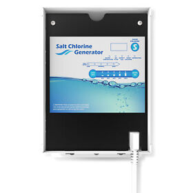35133834 15000 Gallon Swimming Pool Salt Water Chlorine Generator System 7 Titanium