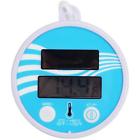 191296000420 Unbranded Solar Powered Floating Digital Swimming Thermometer With