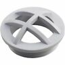 25560-000-000 Custom Molded Mpt Grate Wall Fitting White 849640012673