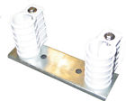 25572-420-000 Custom Molded Products Plate With Two Anchor Sockets 849640013847