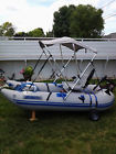 285fpb Sea Eagle One Person Fishing Inflatable Pontoon Boat