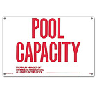 40361 Poolmaster Pool Capacity Sign For Residential Or Commercial 085334403611
