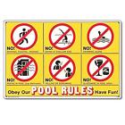 85334413573 41357 Poolmaster Sign For Residential Or Commercial Swimming Pools