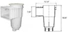506308 Pentair Pvc Slip Port Bermuda Gunite Pool And 788379608453