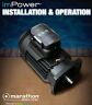 5sme29dft001 Marathon Electric Impower Hp Variable Speed Motor Square Flange Volt