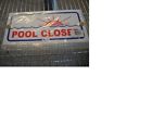 R231400 6 Closed Wide Pentair 12 Pool Sign Tall " Rainbow