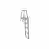 63552-u-a 635-52 Confer Adjustable In-pool Economy Above Ground Pool Ladder Open Box 009132635524