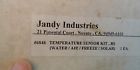 6848 Jandy Aqualink Rs Temperature Sensor Kit Gray Water Air Solar