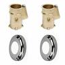 704280836730 Wood Grip Anchor And Escutcheon Pool Rail Set