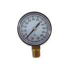 82060bu Alf Steel Pressure Gauge With Psi And Bottom 729360610031