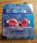 9309 Swimline Swim Goggles With Case Pink New