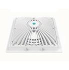 9mf101 Aquastar Pool Products Square Moflow Suction Outlet Cover White 9mf101 Aquastar Pool Products Square Moflow Suction Outlet Cover White