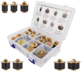Ab7-16 Abczok 7 Sizes 16pcs Rubber Expansion Plug Automotive Expandable Freeze