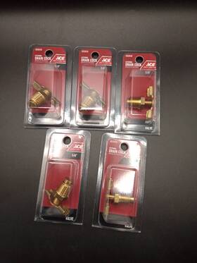 4050456 Ace 072136 Valve Drain Cock 1/4 5pc