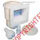 Acm-192abs Olympic Above Ground Pool Skimmer Model Standard Face