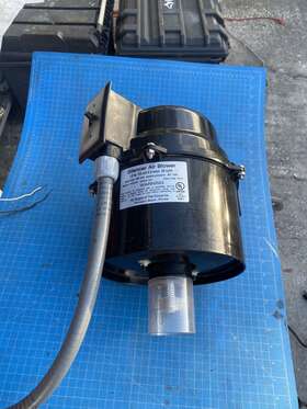 Rf-6315241 Air Supply Silencer Blower Motor 1.5hp 240v 3.5 Amps Free With Switch 60 Cycle Use