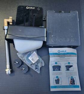 Ar-1-d Airlie Pool Water Leveler Patented Included Stainless Steel Hose And Brass 90 Connector