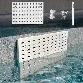 Al-skm-001 Alaisee Pool Skimmer Guard Kit Net Leaf Catcher Shield White
