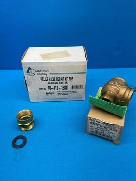 10-417-15 American Granby 78451 Hot Water Pool Heater 3/4 Inch Safety Relief Valve Kit