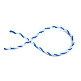 Pr50-3 American Granby 0.5 Inch X 1ft Twisted Rope - Blue/white