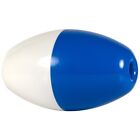 Rbf59bw American Granby Rope Float 5 In. X 9 Blue White For 3/4inch
