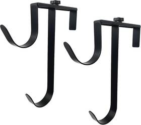 Gext194 Anxingo 2pcs Rustproof Pool Fence Hooks Adjustable Thickened
