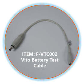 Acp-f-vtc002-e Aqua Creek Test Cable For 24v Vito Battery