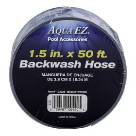 Bwh50 Aqua Ez New 1.5-in X 50-ft Backwash Hose - Blue