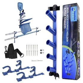 Aqua Mate Oasis Pool Accessory Holder Pole Hangers And Hose Strap Perfect Organize