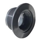 Es102205 Aqua Star 1.5 Fpt Large Wall Fitting Dark Gray With Threaded Od