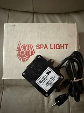 Aq02500 Aquaquip Spa Light Parts For