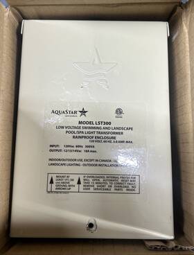 Lst300 Aquastar Lifestar 300w Transformer Low-voltage Pool And Spa Power