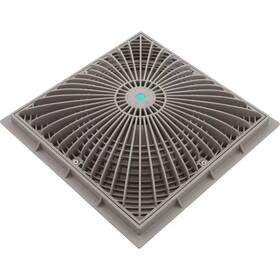 12mf103 Aquastar Pool Products 12 Inch Square Moflow Suction Outlet Cover And Mud Frame Gray New 67