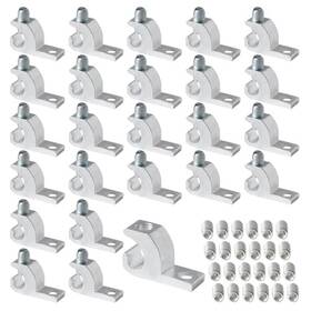 Cpai-14 Asuntom Cpai-14/4-24p Lay In Connector Pool Bonding Lug 24 Pack Aluminium Lay-in Clamps With 304 Ss