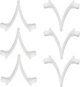 Pst-039-6 Atie Butterfly Pool Clips - 6 Pack Attachment For Swimming White