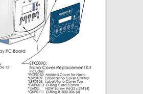 Lbp0109 Autopilot Replacement Control Label For Nano