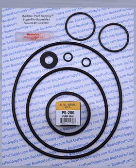 Ork111 Badass Pool Supply O-ring Rebuild Repair Kit For Pentair Superflo Supermax