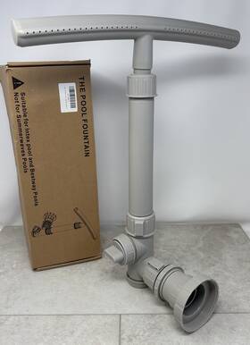 Wdf-006 Bestway Pool Fountain Model Gray New Suitable For Intex And