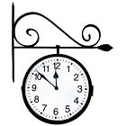 52608 - Black Sided Clock Fun Dual Hanging Water Poolmaster