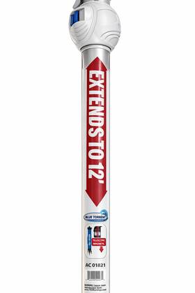 Blue Torrent 722372018215 Telescopic Pool Pole Extends To 12 Ft Magnetic Lock Ac 01821