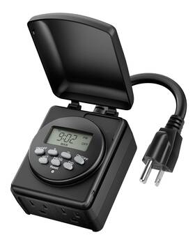 Cp-u58sd Bn-link Digital Astronomic Landscape Timer 7-day Programmable Outdoor Plug W