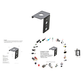 101bb Bracket For Panel Mount Electrical Components Like Push Button Circuit