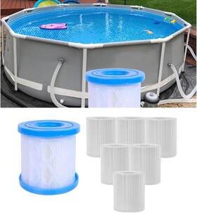 Lx6x Brand Aragit 6-pack Hot Tub Spa Filter Type D/vi Compatible Pool