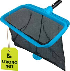 Psn-01 Brand Lime Pool Skimmer Net For Cleaning Heavy Duty Deep Mesh