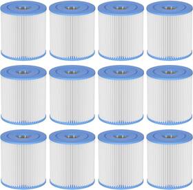 58093 Brand Vickmons Ti-12 Type I Pool Filter Cartridge Compatible With Summer Waves