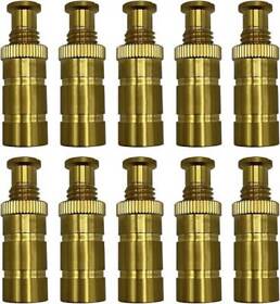 6751 Brass Pool Safety Cover Anchors 10 Heavy Duty For Concrete By Silginnes Nib